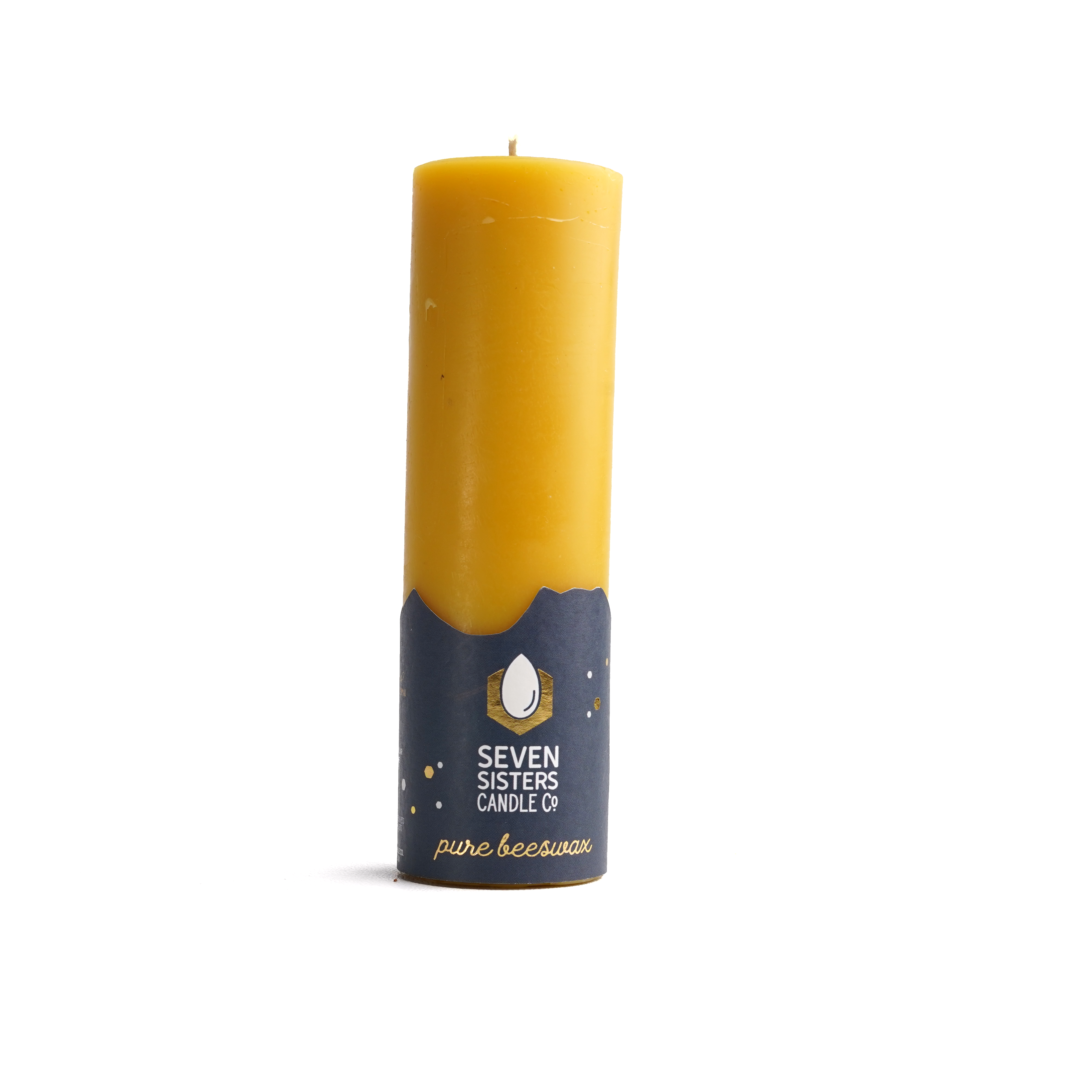 Pure Beeswax Pillar Candle - 5cm Diameter