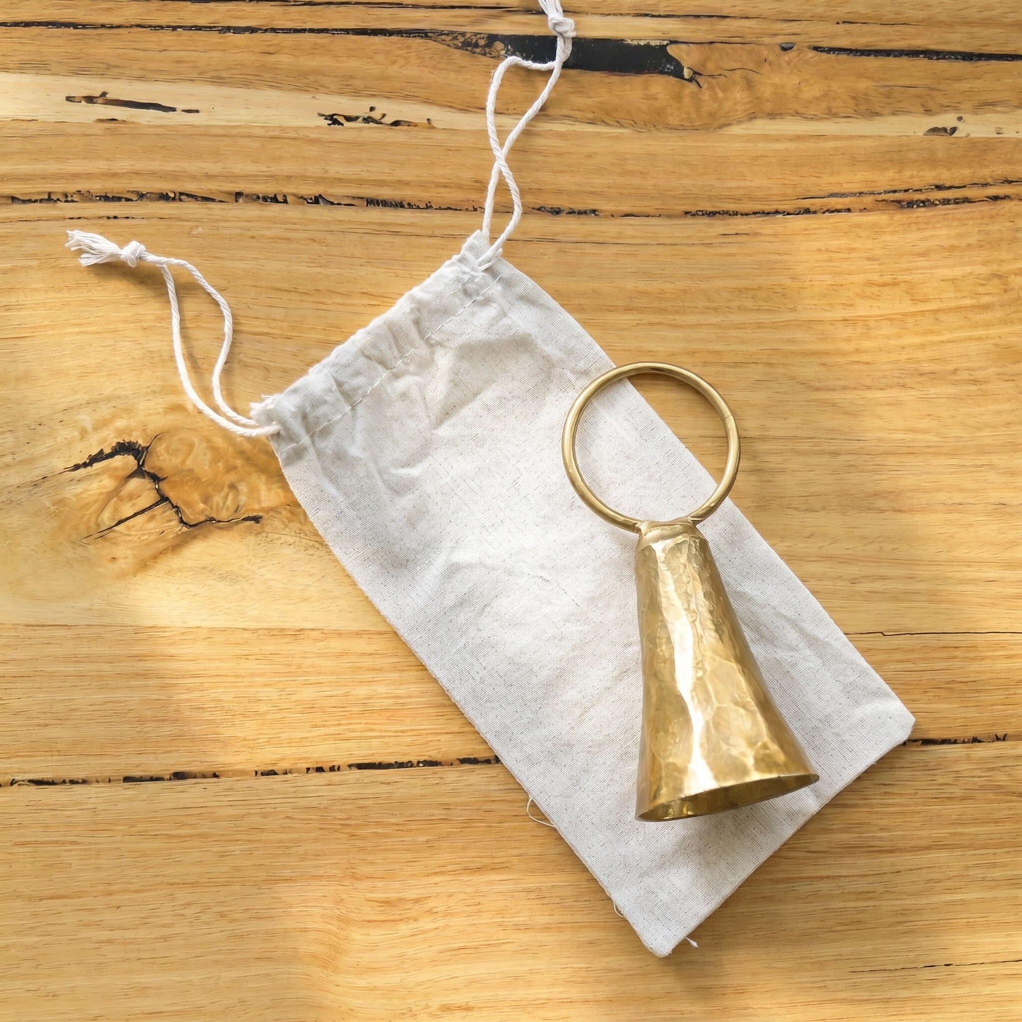 Brass Bell Candle Snuffer