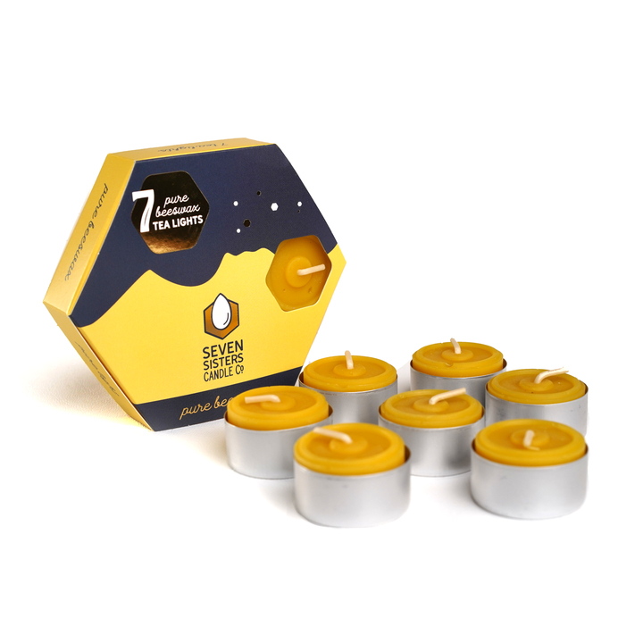 Pure Beeswax Tea Lights